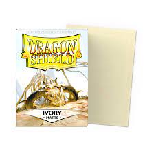 Dragon Shields: Matte Ivory (100)