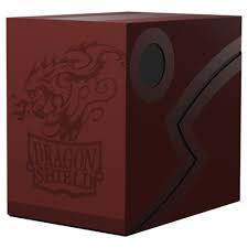 Dragon Shield: Double Shell - Blood Red/Black