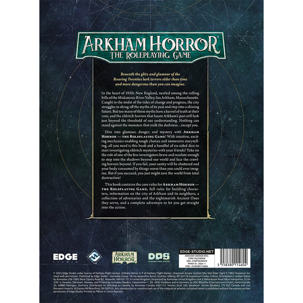 Arkham Horror RPG Core Rulebook