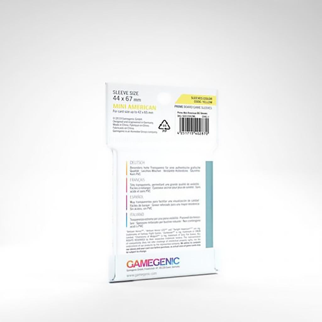 mini american card sleeves PRIME Sleeves: Mini American – Game Ogre