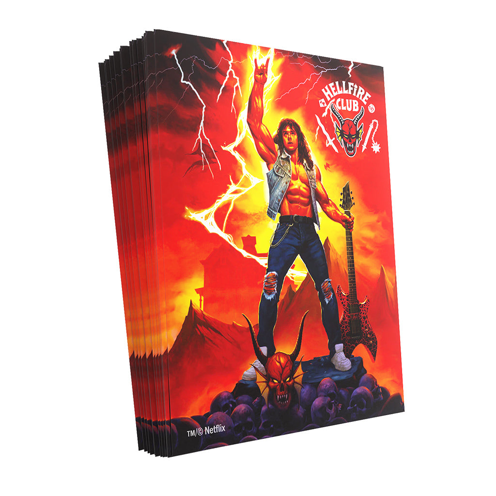 Stranger Things - Hellfire Club Art Sleeves Eddie Munson