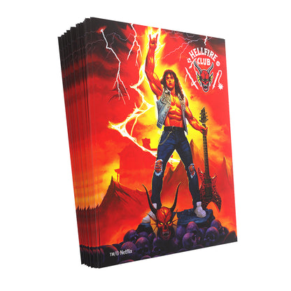 Stranger Things - Hellfire Club Art Sleeves Eddie Munson