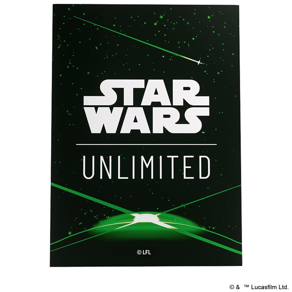 SW Unlimited Art Sleeves - Card Back Green