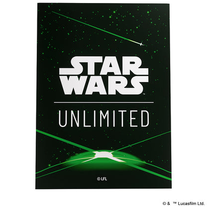 SW Unlimited Art Sleeves - Card Back Green