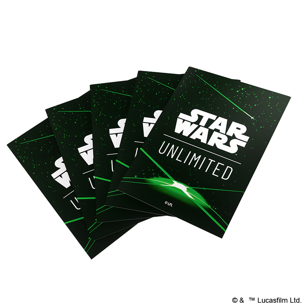 SW Unlimited Art Sleeves - Card Back Green