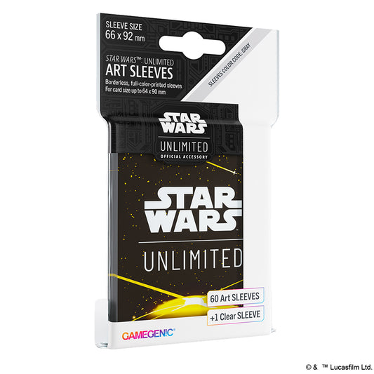 SW Unlimited Art Sleeves - Card Back Yellow