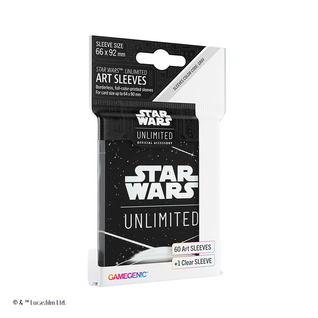 Star Wars : Unlimited Art Sleeves Card Back White