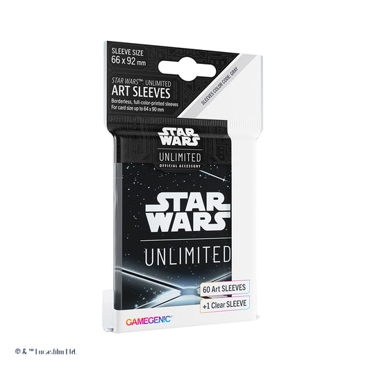 SWU Art Sleeves - Card Back Black