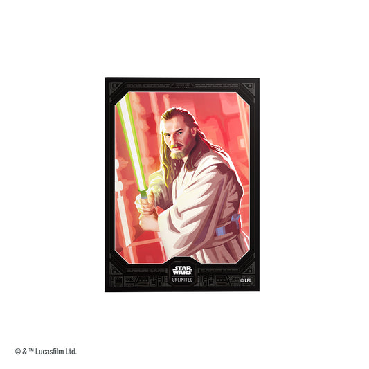 SWU Premium Art Sleeve - Qui-Gon Jinn