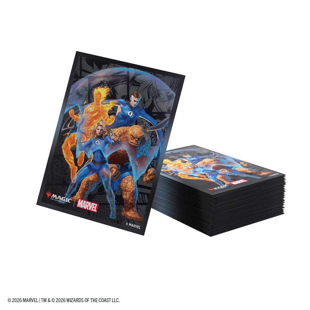 Marvel Super Heroes Premium Art Sleeves - The Fantastic Four