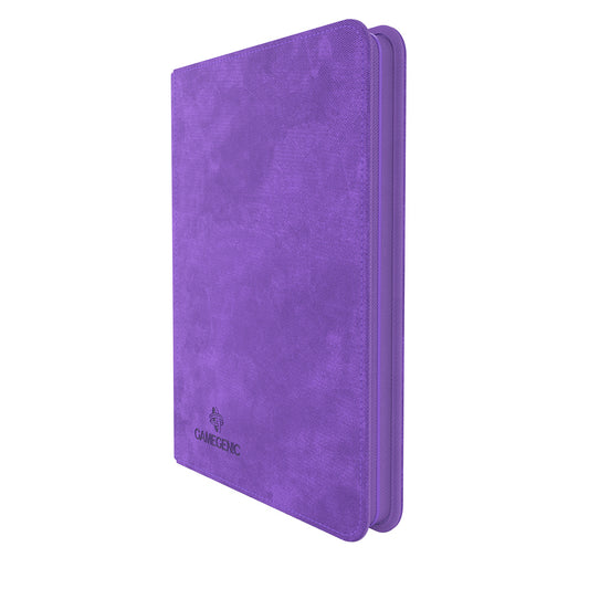 Zip-Up Album 8-Pocket Purple