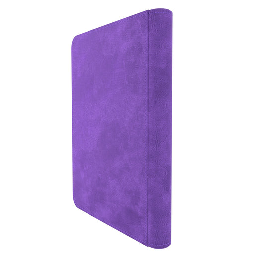 Zip-Up Album 8-Pocket Purple