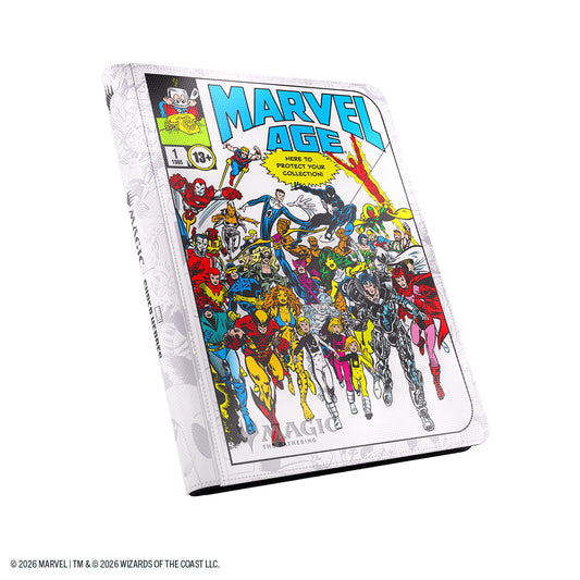 Marvel Super Heroes Zip-Up Album 18-Pocket - Marvel Age