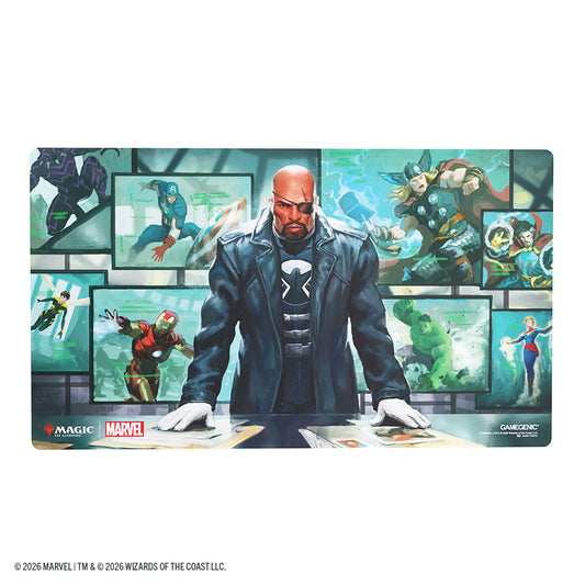 Marvel Super Heroes Prime Playmat - Director Nick Fury