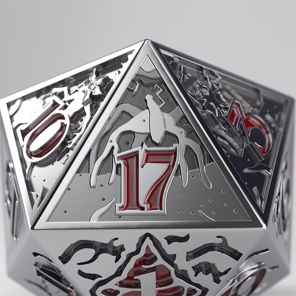 Stranger Things - Hellfire Club Premium Metal D20 Die