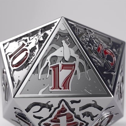 Stranger Things - Hellfire Club Premium Metal D20 Die