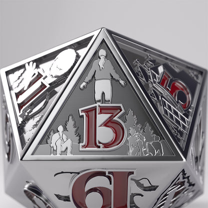 Stranger Things - Hellfire Club Premium Metal D20 Die