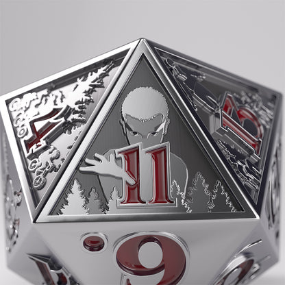 Stranger Things - Hellfire Club Premium Metal D20 Die