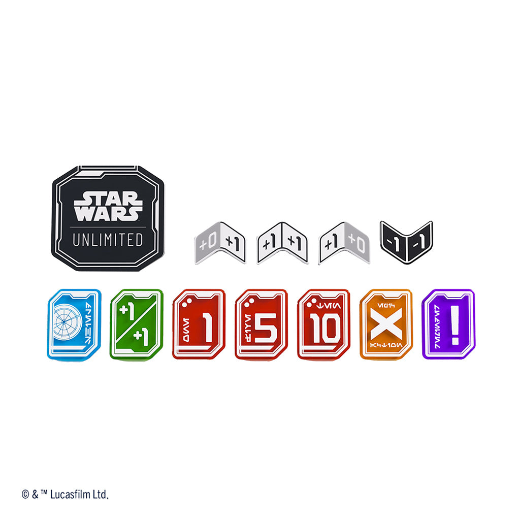 PREORDER Star Wars: Unlimited Acrylic Tokens