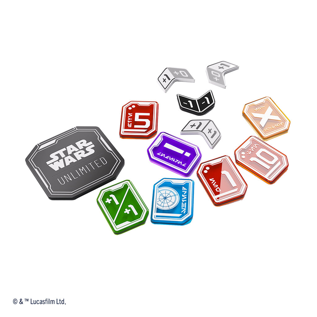 PREORDER Star Wars: Unlimited Acrylic Tokens
