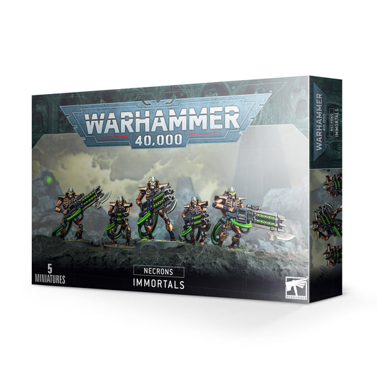 Necrons Immortals Deathmarks