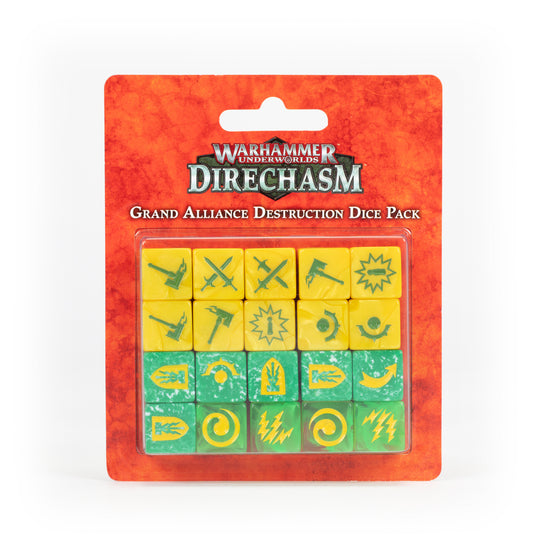 WHU: Direchasm Grand Alliance Destruction Dice Pack