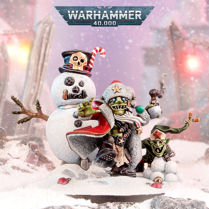 Da Red Gobbo's A-Bomb-Inable Snowman