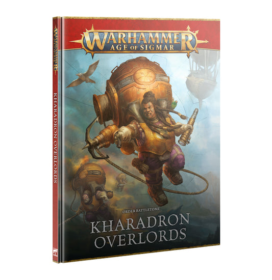 Book cover of 'Kharadron Overlords' from Warhammer Age of Sigmar on a white background