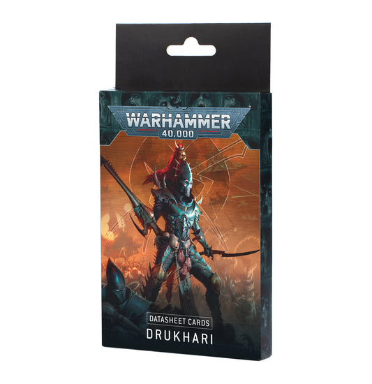 Datasheet Cards: Drukhari (2025)