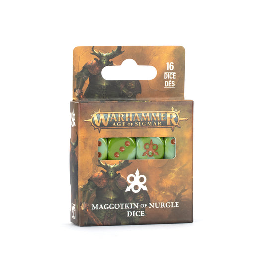 AoS: Maggotkin of Nurgle Dice Set (2026)