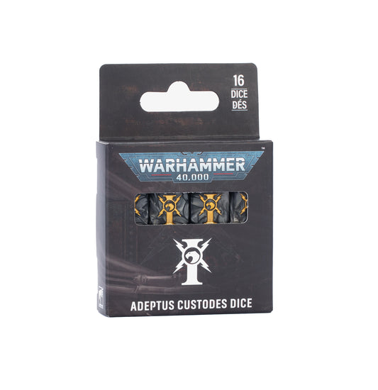 WH40K: Adeptus Custodes Dice Set (2026)