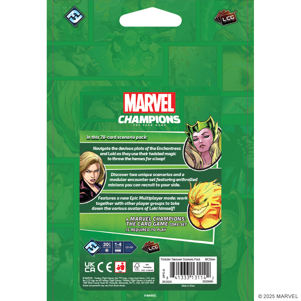 Marvel Champions: The Card Game - Trickster Takeover Scenario Pack