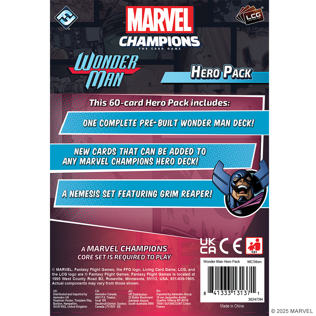 Marvel Champions: The Card Game - Wonder Man Hero Pack