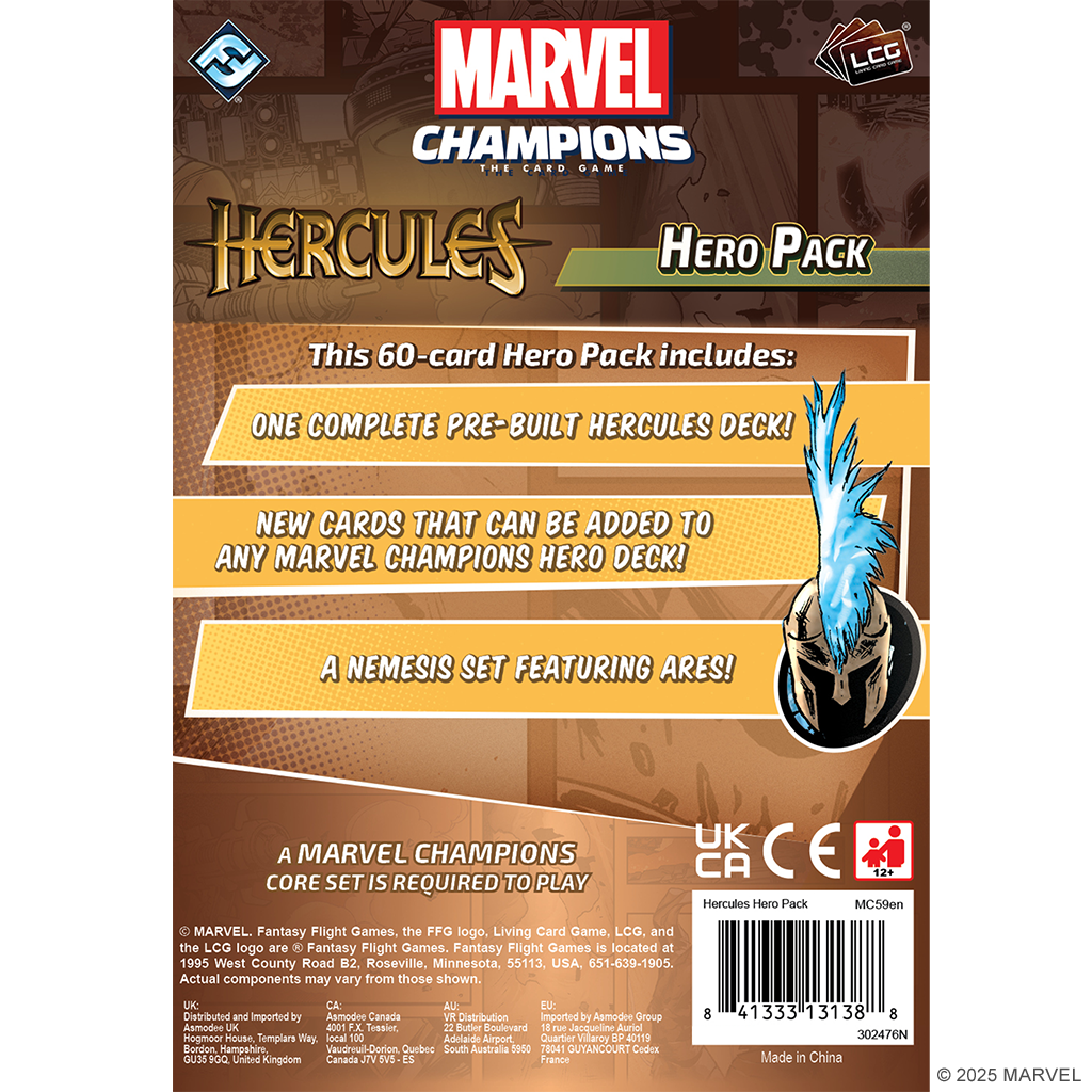 Marvel Champions: The Card Game - Hercules Hero Pack