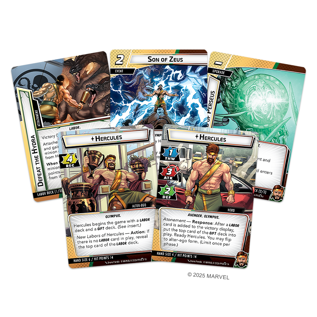 Marvel Champions: The Card Game - Hercules Hero Pack