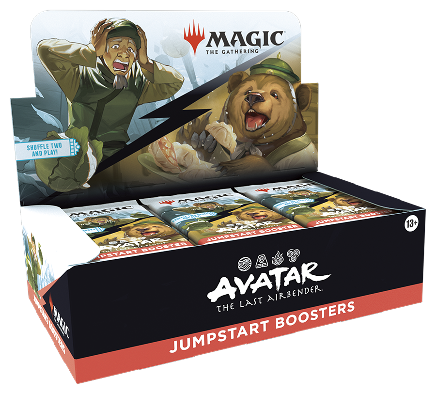 PREORDER Avatar: The Last Airbender Jumpstart Booster Display
