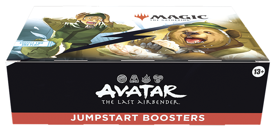 PREORDER Avatar: The Last Airbender Jumpstart Booster Display