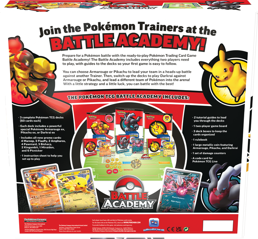 Pokemon TCG Battle Academy (2024)