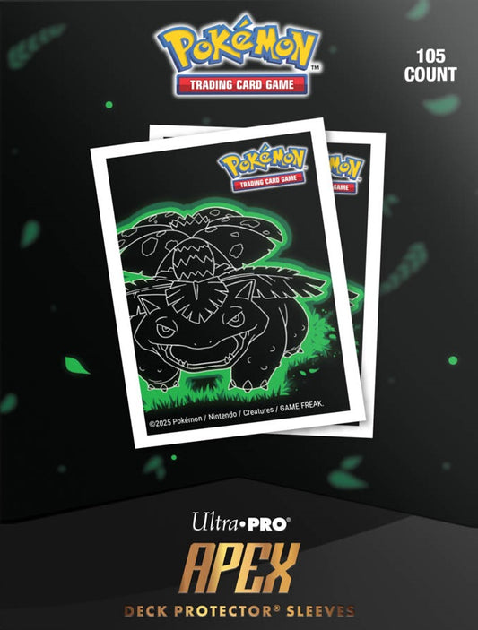 Apex Sleeves: Pokemon Neon Kanto Venusaur (105ct)