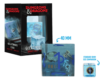 D&D Jumbo Gelatinous Cube D6