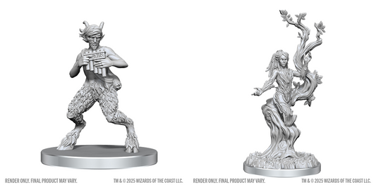 D&D Nolzur's Marvelous Miniatures: Satyr & Dryad