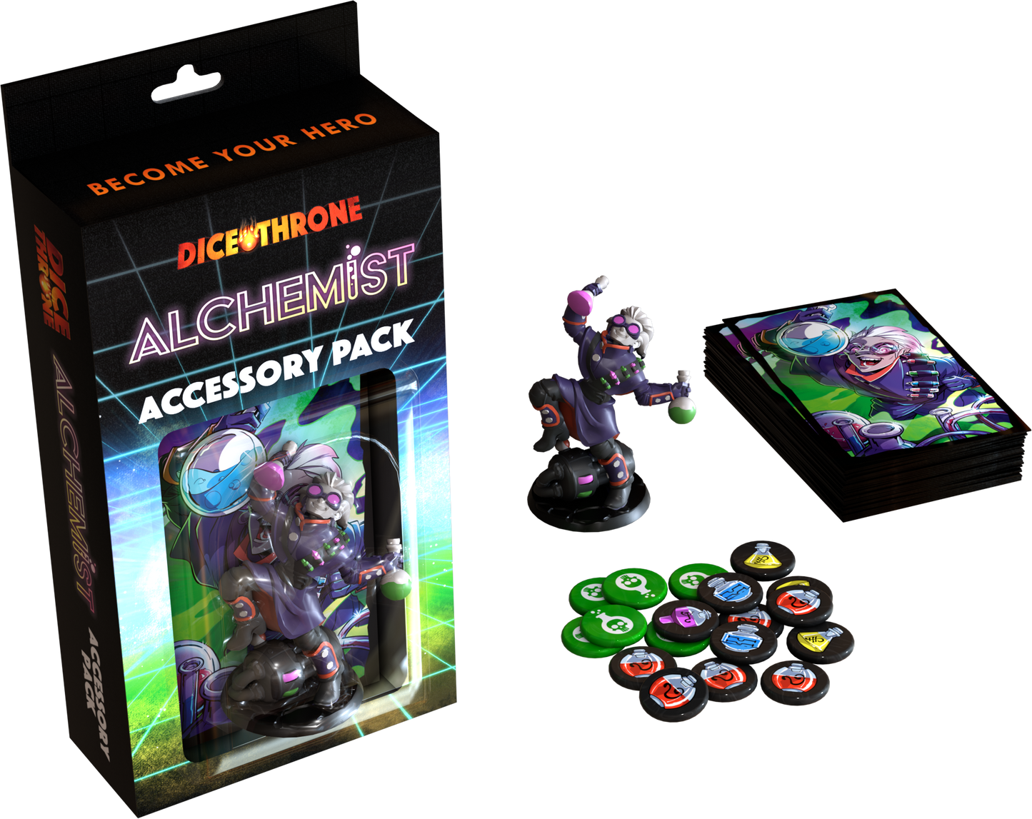 Dice Throne Accessory Pack - Alchemist