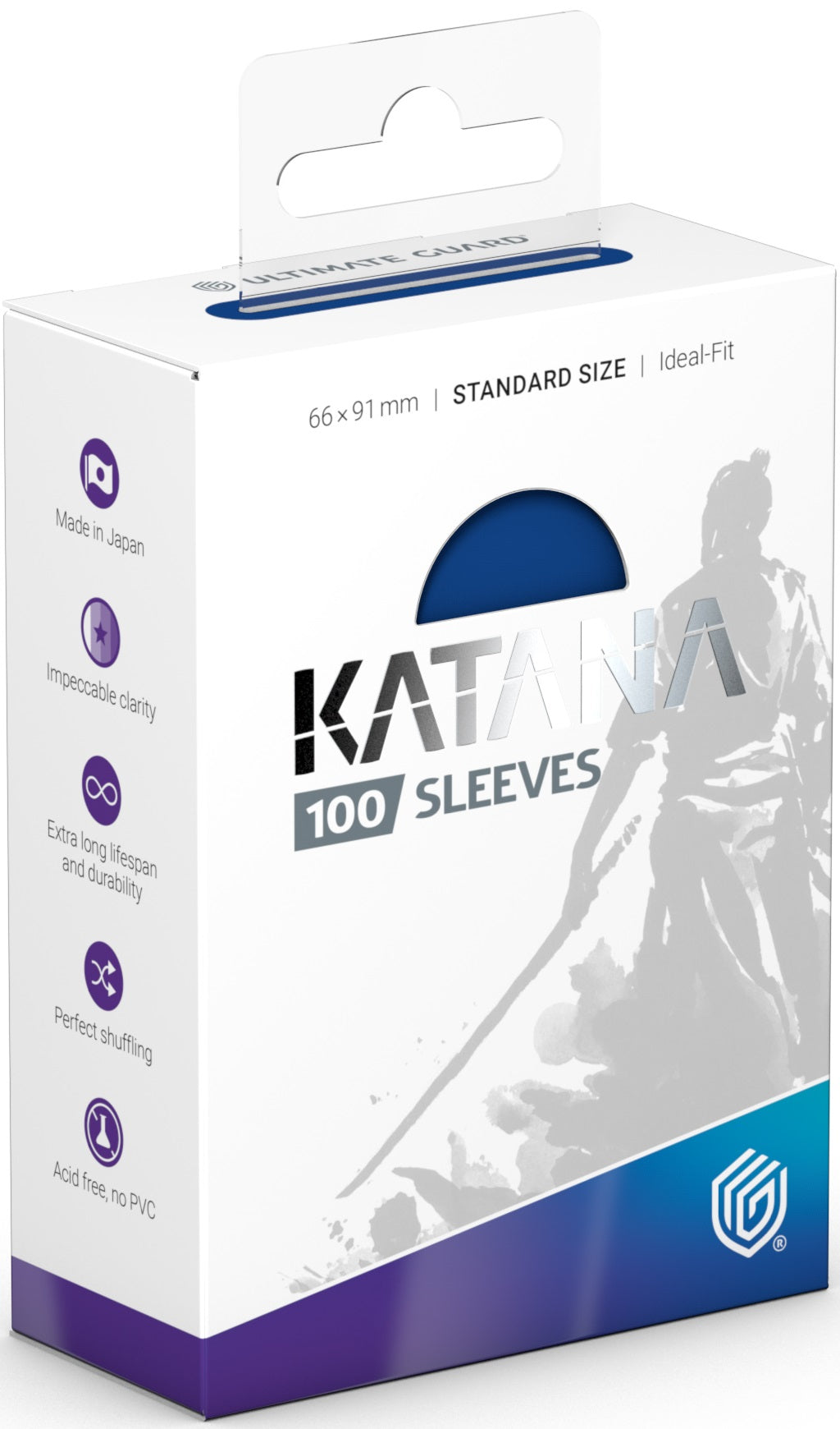 KATANA Sleeves: Blue Bird Standard Size (100)