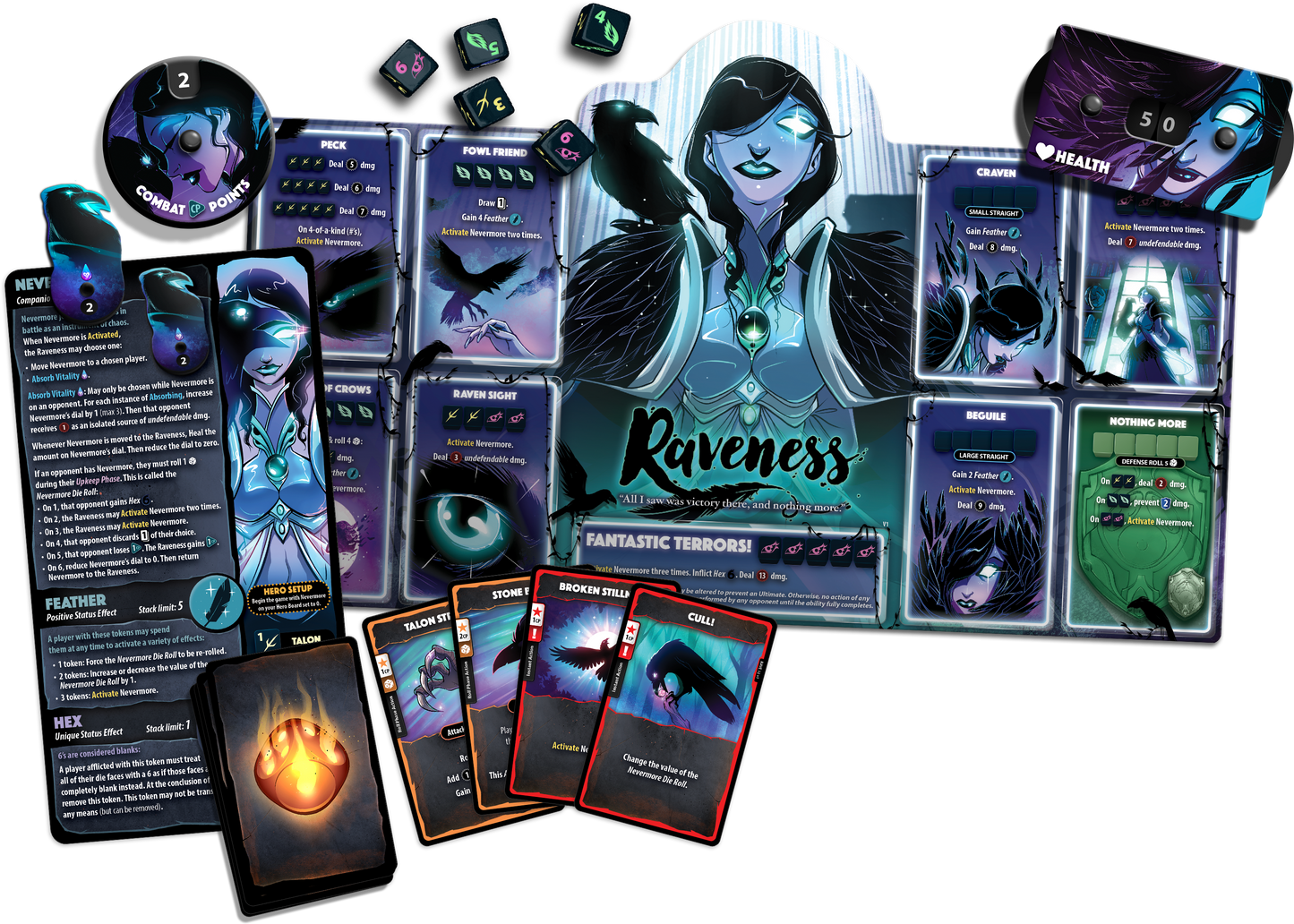 Dice Throne Hero Pack - Raveness
