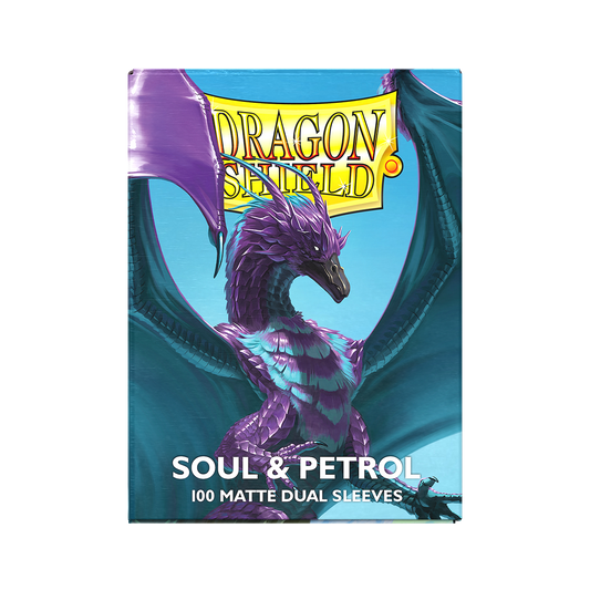 Dragon Shields: Matte Dual - Soul & Petrol (100)