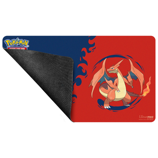 Pokemon Playmat - Mega Charizard X & Y