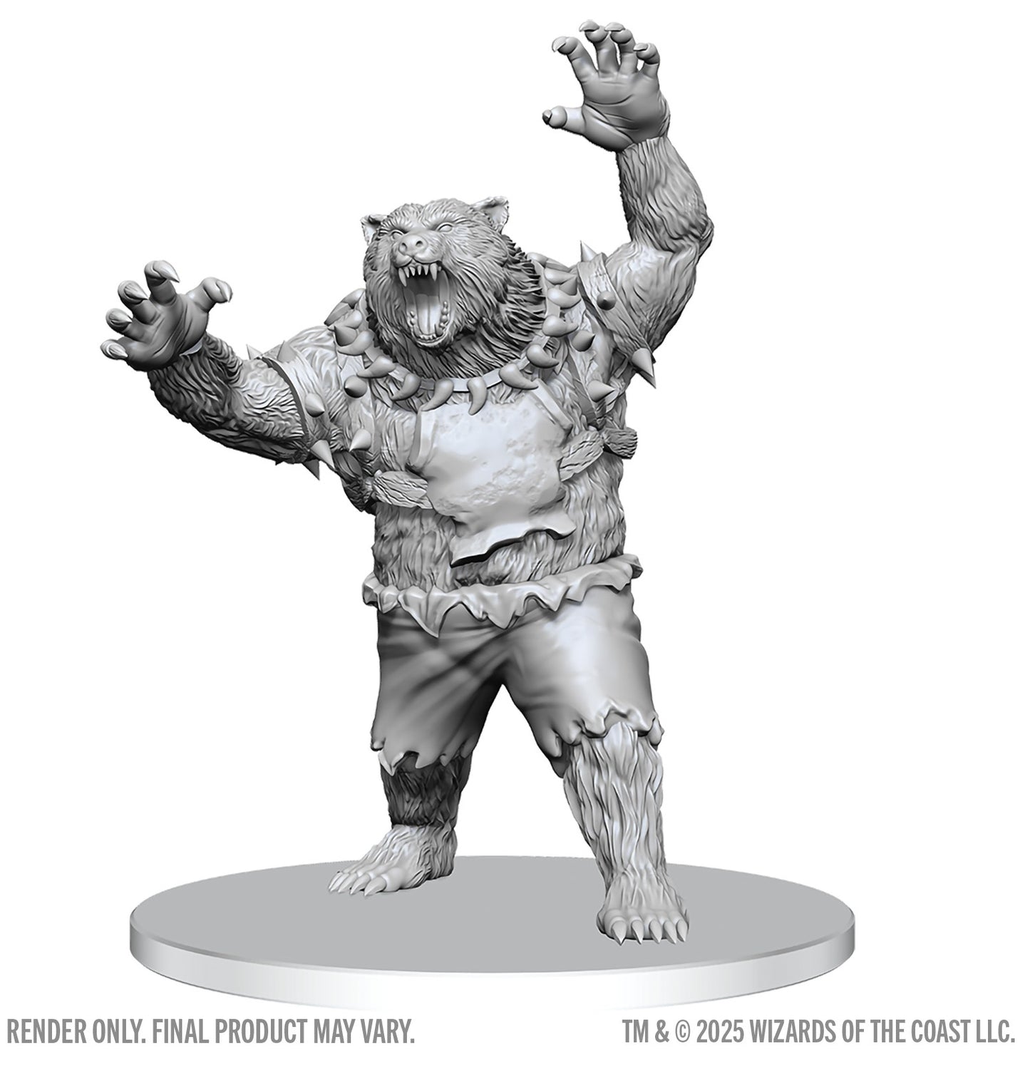 Dungeons & Dragons: Nolzur's Marvelous Unpainted Miniatures - Werebear