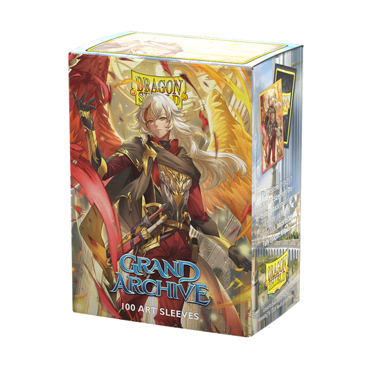 Dragon Shields: Matte Dual Art Sleeves - Grand Archive - Azrael, Archangel of Materia (100)