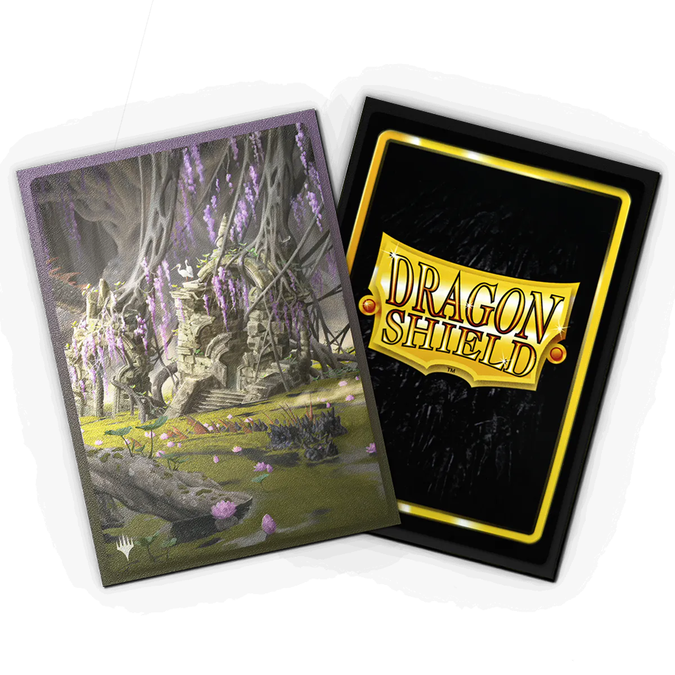 Dragon Shields: Matte Dual Art - MTG - Landfall Series - Verdant Catacombs