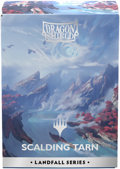 Dragon Shields: Matte Dual Art - MTG - Landfall Series - Scalding Tarn